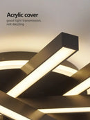 2023 GobekUsa Nordic LED Ceiling Chandelier for Living, Dining, and Bedroom