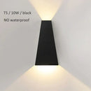 GobekUsa Dual Head 10W LED Wall Lamp for Bedroom Foyer, Waterproof Modern Outdoor Fixture