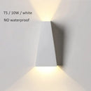 GobekUsa Dual Head 10W LED Wall Lamp for Bedroom Foyer, Waterproof Modern Outdoor Fixture