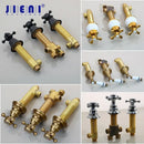 GobekUsa Black Painting Water Control Valve for Bathtub Faucet Mixer Handle