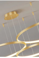 GobekUsa Modern Black Pendant Light for Living Room - Dimmable