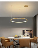 GobekUsa Modern Black Pendant Light for Living Room - Dimmable