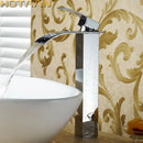 GobekUsa Black Plated Brass Basin Faucet Single Lever Hot&Cold Mixer Tap