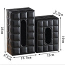 GobekUsa Desktop Tissue Box Holder: Elegant Paper Towel Storage Tray for Home and Office