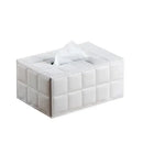 GobekUsa Desktop Tissue Box Holder: Elegant Paper Towel Storage Tray for Home and Office