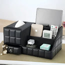 GobekUsa Desktop Tissue Box Holder: Elegant Paper Towel Storage Tray for Home and Office