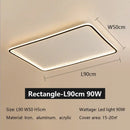 GobekUsa LED Ceiling Lamp Iron Dimmable Modern Living Room Light Fixture