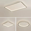 GobekUsa LED Ceiling Lamp Iron Dimmable Modern Living Room Light Fixture