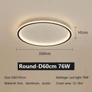 GobekUsa LED Ceiling Lamp Iron Dimmable Modern Living Room Light Fixture