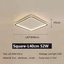 GobekUsa LED Ceiling Lamp Iron Dimmable Modern Living Room Light Fixture