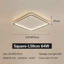 GobekUsa LED Ceiling Lamp Iron Dimmable Modern Living Room Light Fixture