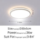 GobekUsa LED Ceiling Lamps: Modern Dimmable Lights for Living Room, Dining Room, Bedroom