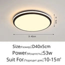 GobekUsa LED Ceiling Lamps: Modern Dimmable Lights for Living Room, Dining Room, Bedroom