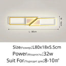 GobekUsa LED Ceiling Light: Modern Fixture for Living Room, Kitchen & Hallway Lighting