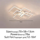 GobekUsa LED Ceiling Light: Modern Dimmable Fixture for Home Living Room, Bedroom, Dining Room