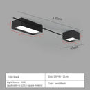 GobekUsa Black Nordic LED Ceiling Lights Chandeliers for Modern Living Room Decoration