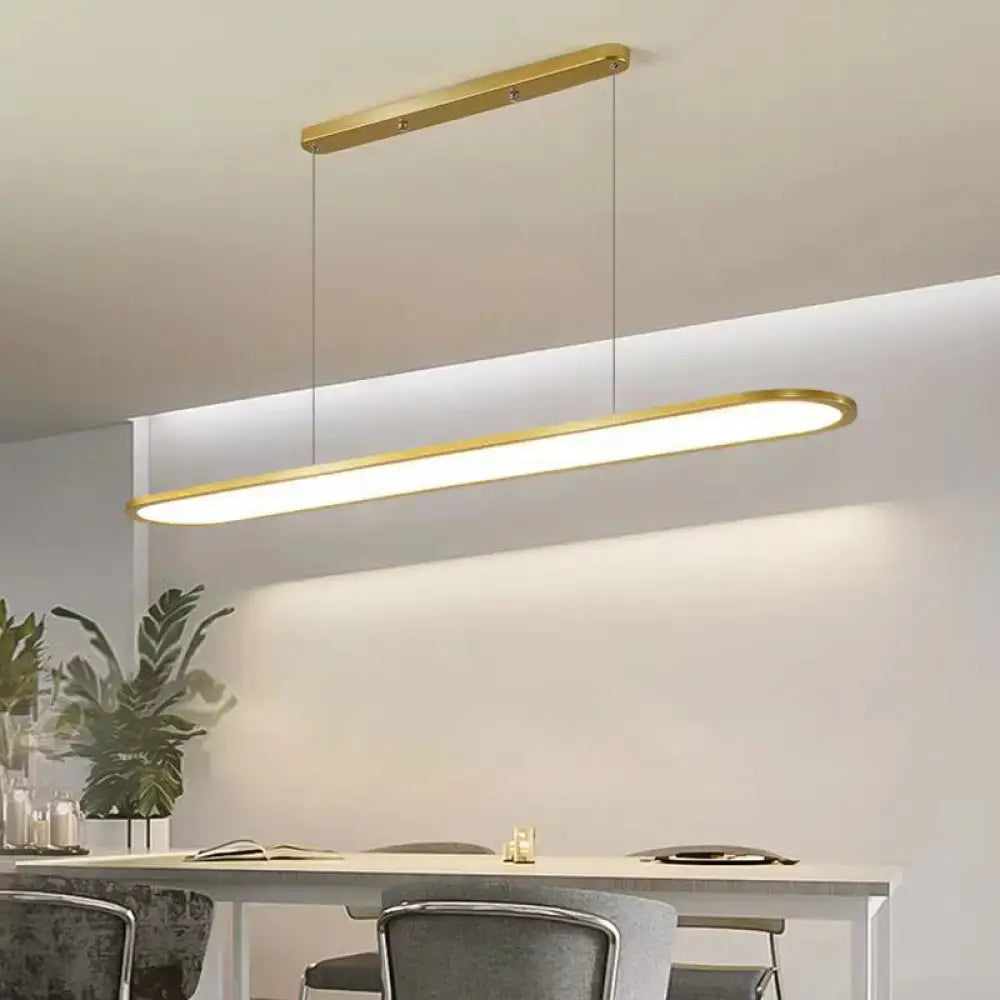 GobekUsa Ulta-thin LED Island Lamp with Acrylic Shade - Minimalistic Lighting Solution, photo 6 of 6