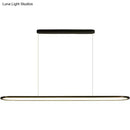 GobekUsa Ulta-thin LED Island Lamp with Acrylic Shade - Minimalistic Lighting Solution