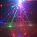 GobekUsa 16*3W RGBW Laser Football Light Strobe Beam Projector DJ Disco Moving Head