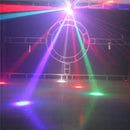 GobekUsa 16*3W RGBW Laser Football Light Strobe Beam Projector DJ Disco Moving Head