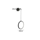 GobekUsa Black Ring LED Wall Lamp - Modern Nordic Style Indoor Light Fixture