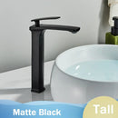 GobekUsa Black Rose Gold Basin Faucet: Modern Deck Mounted Sink Mixer Tap for Luxury Bathrooms