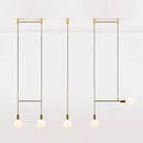 GobekUsa Black Rose Gold Long Tube Chandelier | Nordic Design for Cafe, Bar & Restaurant