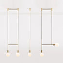 GobekUsa Black Rose Gold Long Tube Chandelier | Nordic Design for Cafe, Bar & Restaurant