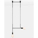 GobekUsa Black Rose Gold Long Tube Chandelier | Nordic Design for Cafe, Bar & Restaurant