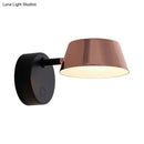 GobekUsa Conical Copper LED Sconce Light Fixture for Modern Living Rooms