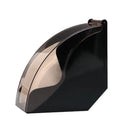 Modern black & rose gold wave coffee filter dispenser kitchen storage by Decorbites