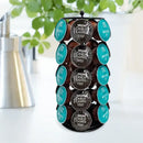 GobekUsa Dolce Gusto Capsule Rack: Rotatable Metal Pod Holder Display Shelf for 35 Capsules