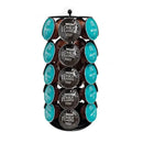 GobekUsa Dolce Gusto Capsule Rack: Rotatable Metal Pod Holder Display Shelf for 35 Capsules