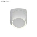 GobekUsa Minimalistic Rotatable Metallic Wall Sconce with LED Warm/White Lighting
