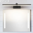 GobekUsa Modern LED Rotatable Vanity Wall Sconce with Acrylic Shade for Bathrooms