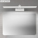 GobekUsa Modern LED Rotatable Vanity Wall Sconce with Acrylic Shade for Bathrooms