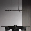 GobekUsa Black Round Ring Ceiling Chandelier Pendant SpotLight for Living Dining Room