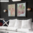 GobekUsa Modern Black Round Wall Sconce with Clear Crystal Accent - Stylish Metal 1 Bulb Light for Hallway