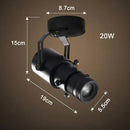 GobekUsa Adjustable LED Track Spotlights for Art Gallery Church Museum, Square Shape