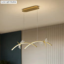 GobekUsa Dragonfly Minimalist LED Pendant Light for Restaurant Ceilings