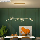 GobekUsa Dragonfly Minimalist LED Pendant Light for Restaurant Ceilings