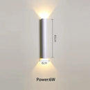GobekUsa LED Wall Lamp for TV Background Up and Down Light in Bedrooms