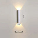 GobekUsa LED Wall Lamp for TV Background Up and Down Light in Bedrooms