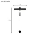 GobekUsa Contemporary Metal LED Rotatable Wall Sconce - Warm Light Wall Lamp