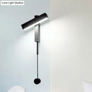 GobekUsa Contemporary Metal LED Rotatable Wall Sconce - Warm Light Wall Lamp
