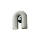 GobekUsa Cirkus Tube Wall Lamp: Minimalist U-shaped Wall Sconce for Bedside Reading and Decor.