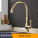 GobekUsa Black Single Handle Pull Out Kitchen Faucet - Swivel 360° Water Mixer Tap