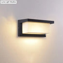 GobekUsa Modern Sound-Activated LED Wall Sconce in Black