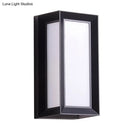 GobekUsa Modern Sound-Activated LED Wall Sconce in Black