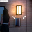 GobekUsa Modern Sound-Activated LED Wall Sconce in Black